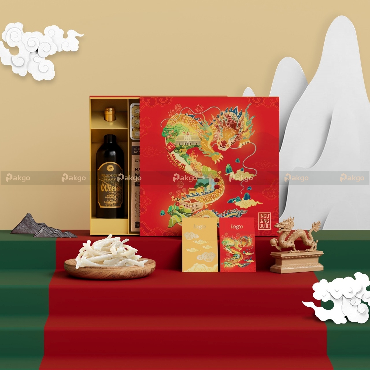 Hộp quà Tết – Ngự Long Quốc