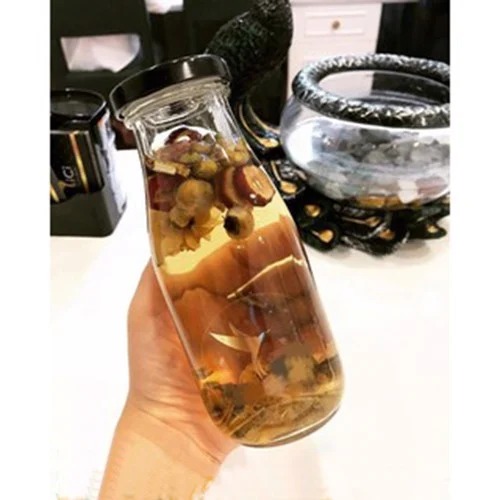 Chai thủy tinh 300ml nắp thiếc CL20