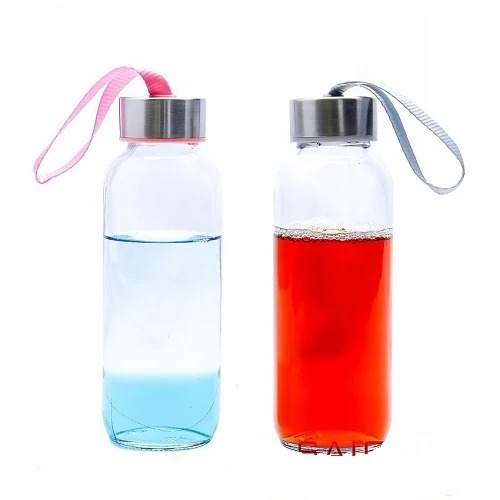 Chai thủy tinh 300ml nắp dây CL18