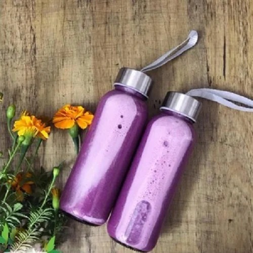 Chai thủy tinh 500ml có nắp đậy dây xách CL16