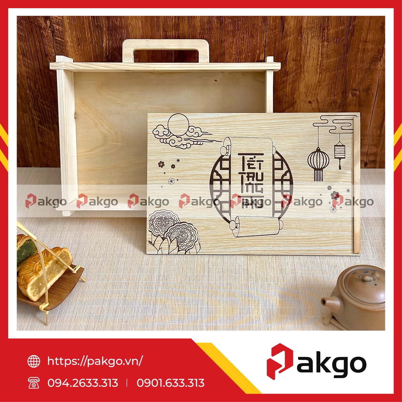 HG Nắp trượt quai xanh 6 bánh