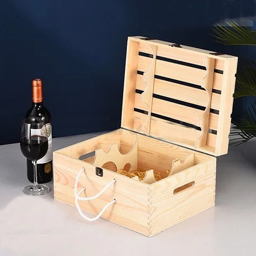 HR – Hộp gỗ đựng rượu vang HR13
