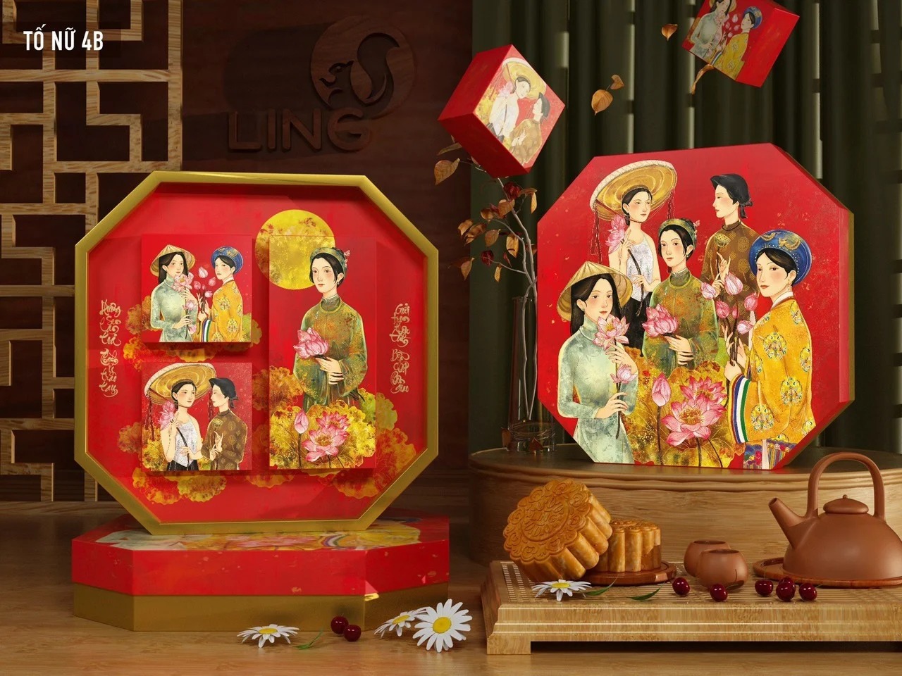 Hộp Trung Thu Tố Nữ