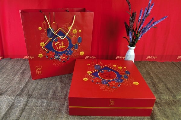 Hộp quà đựng Tết Phú Quý