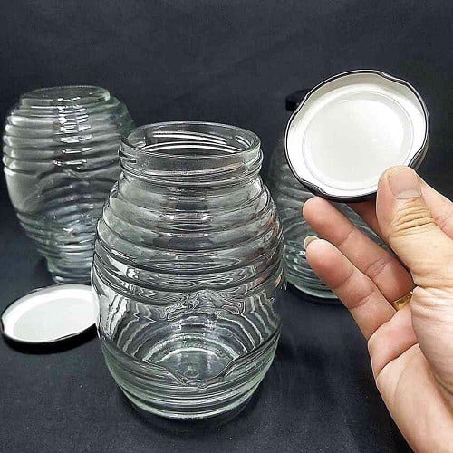 Hũ đựng mật ong thủy tinh 750ml HU07