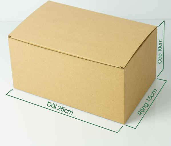 Hộp carton ship COD 25x15xH10cm