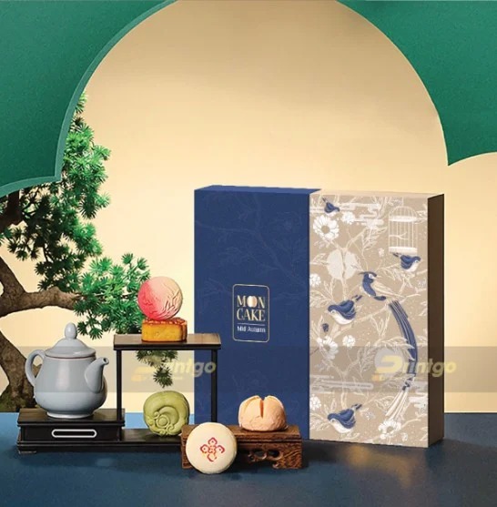 Vỏ hộp bánh trung thu Hoa Thiên Điểu