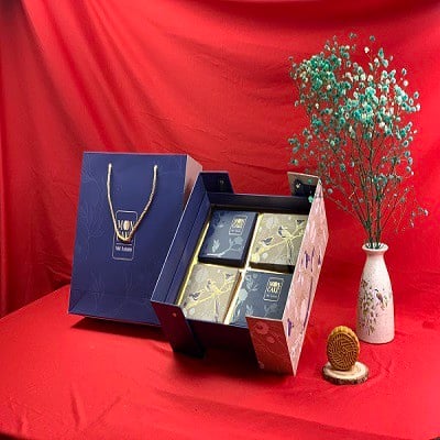 Vỏ hộp bánh trung thu Hoa Thiên Điểu