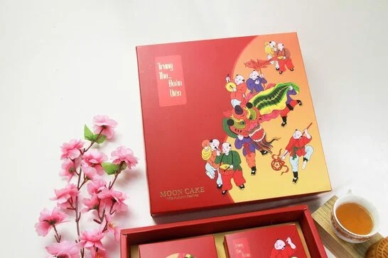 Vỏ hộp bánh trung thu Vũ Lân PG-TT21-18-R