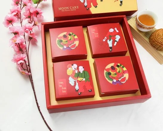 Vỏ hộp bánh trung thu Vũ Lân PG-TT21-18-R