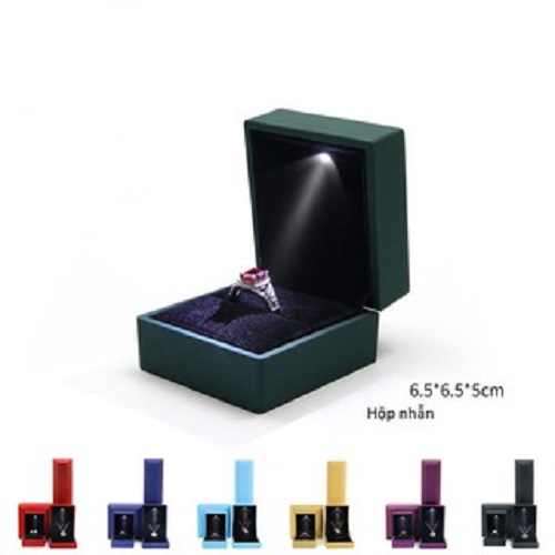 Vỏ hộp đựng nhẫn tích hợp đèn LED TS11