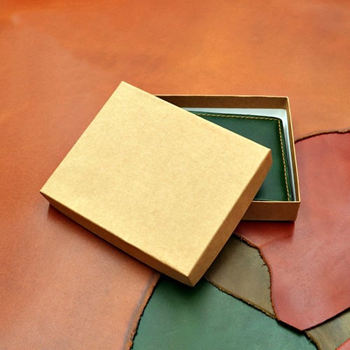 Vỏ hộp đựng ví màu giấy Kraft TS35