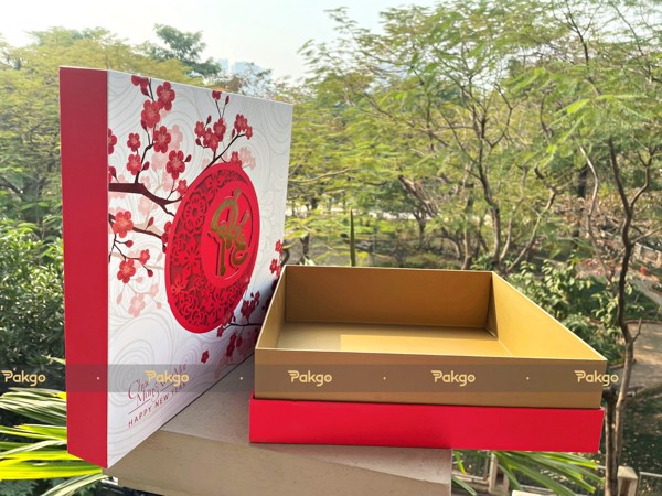 Vỏ hộp quà tết 2022 – Mã BS-01 (36*36*10)