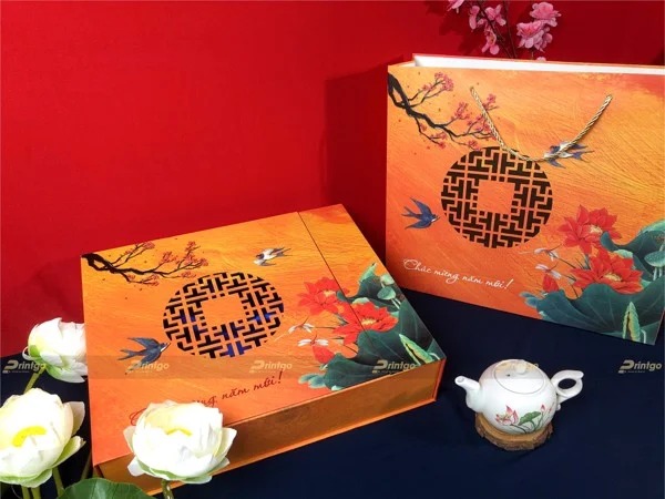 Vỏ hộp quà tết HQT-NC02