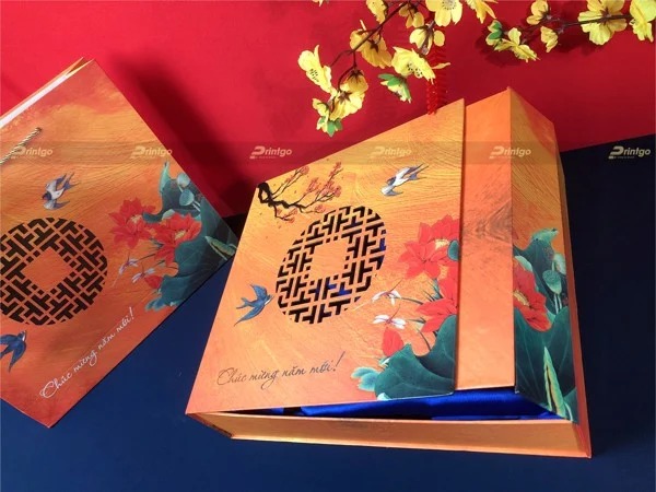 Vỏ hộp quà tết HQT-NC02
