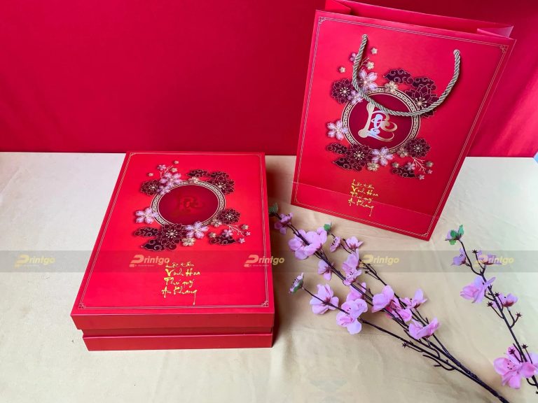 Vỏ hộp quà tết Lộc Phát