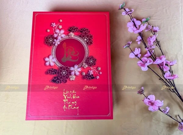 Vỏ hộp quà tết Lộc Phát