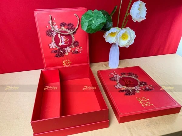 Vỏ hộp quà tết Lộc Phát