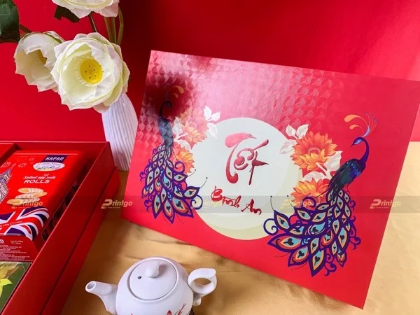 Vỏ hộp quà tết Bình An