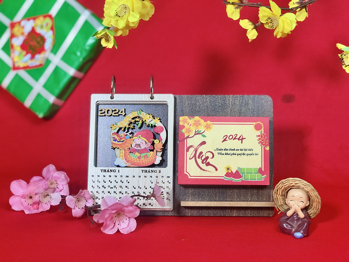 Vỏ hộp quà tết Phúc Lộc