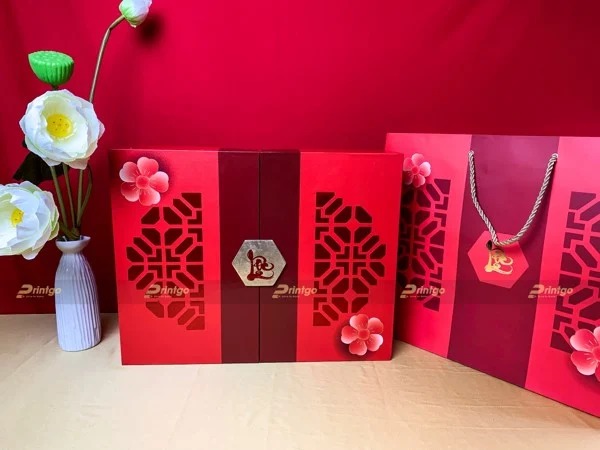Vỏ hộp quà tết Tài Lộc