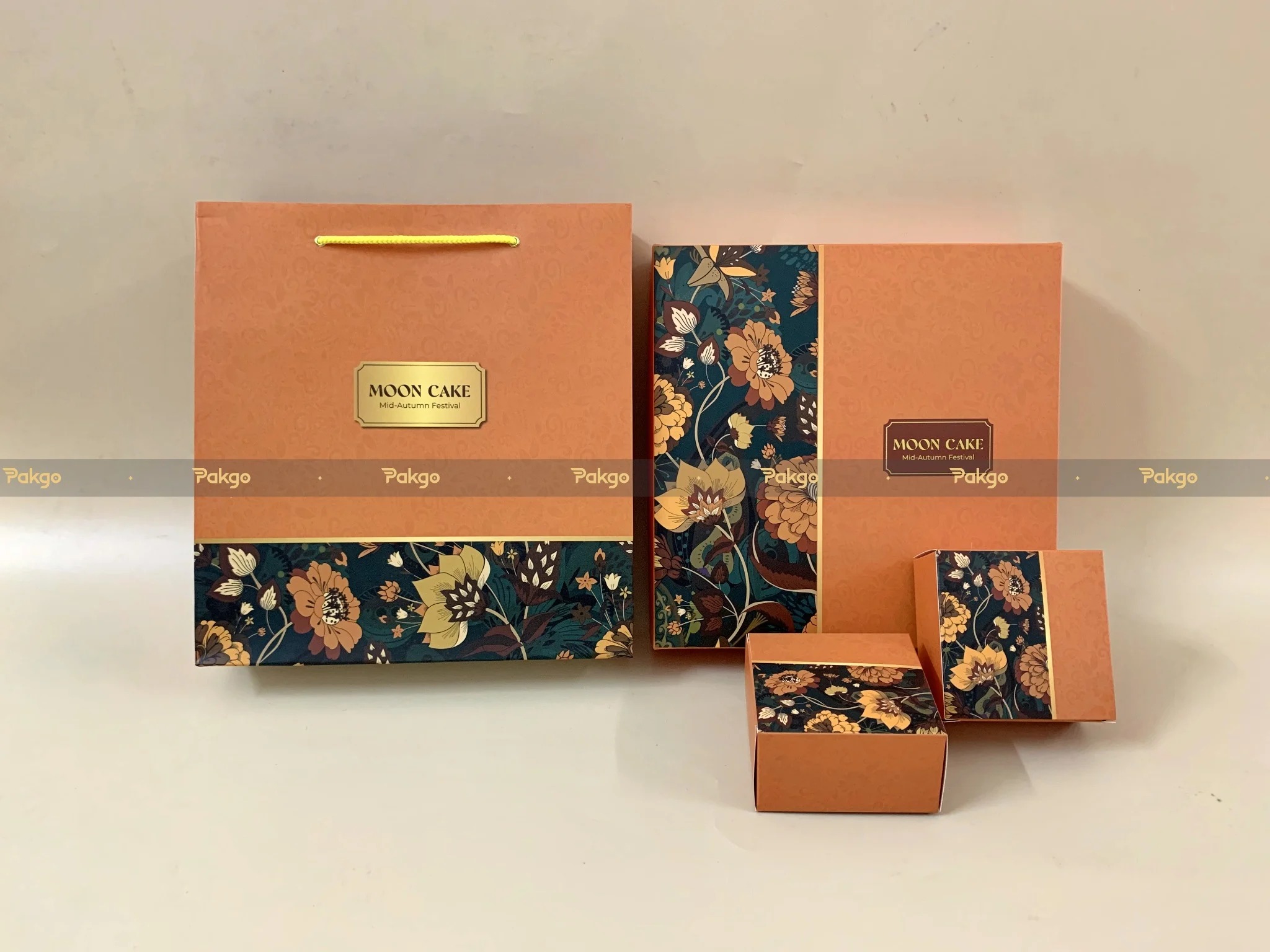 Vỏ hộp bánh trung thu Nguyệt Cát 2