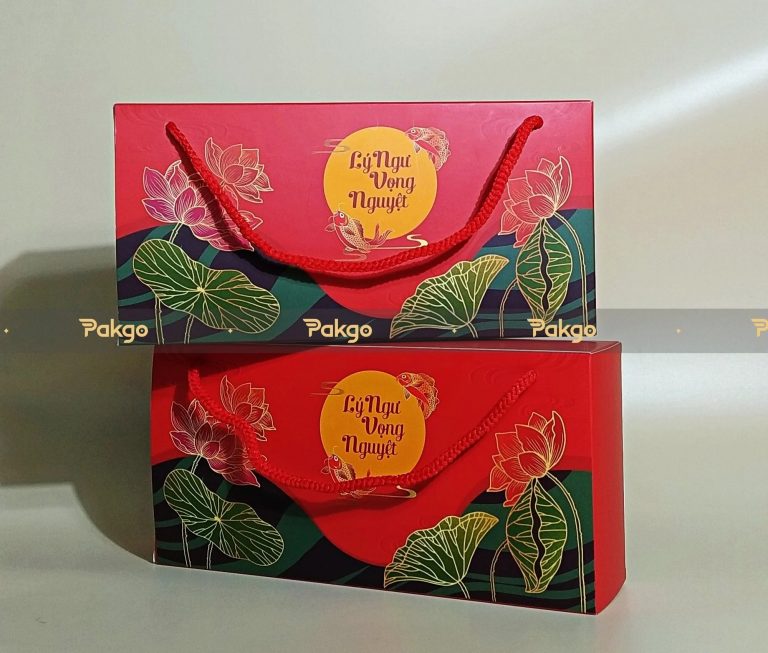Vỏ Hộp bánh trung thu Vọng Nguyệt