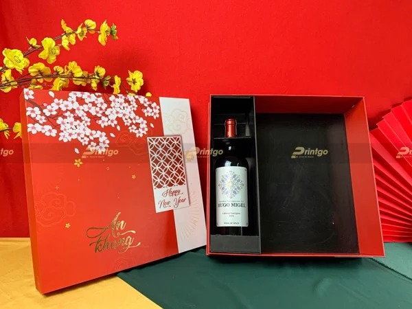 Vỏ hộp quà tết An Khang
