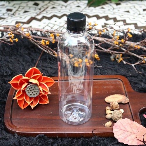 Chai nhựa PET 1 lít dáng tròn CL06