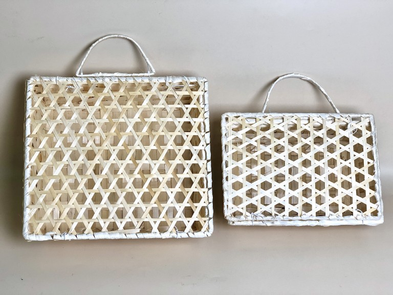 Giỏ mây tre đan 20x30x10cm GT07