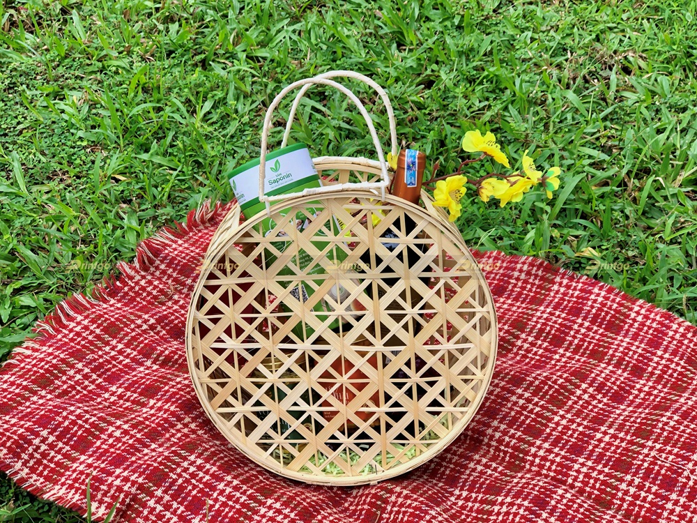 Giỏ mây tre đan GT08