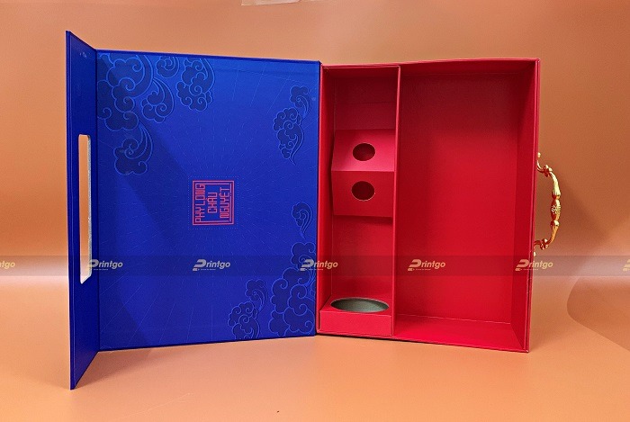 Hộp quà Tết – Phi Long Chầu Nguyệt