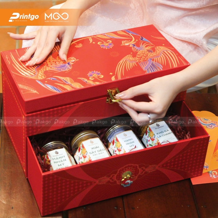 Khám phá Catalogue tổng hợp các mẫu hộp quà Tết bán sẵn mới nhất năm 2025
