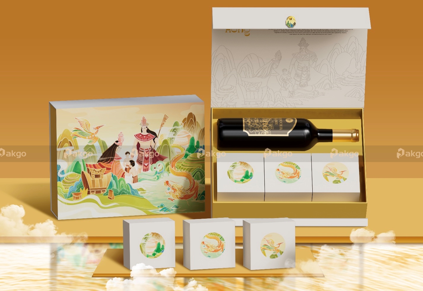 Hộp quà Tết – Lạc Hồng