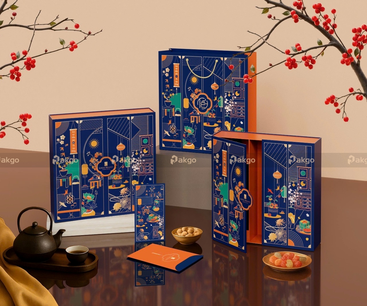 Hộp quà Tết – Ngũ Phúc