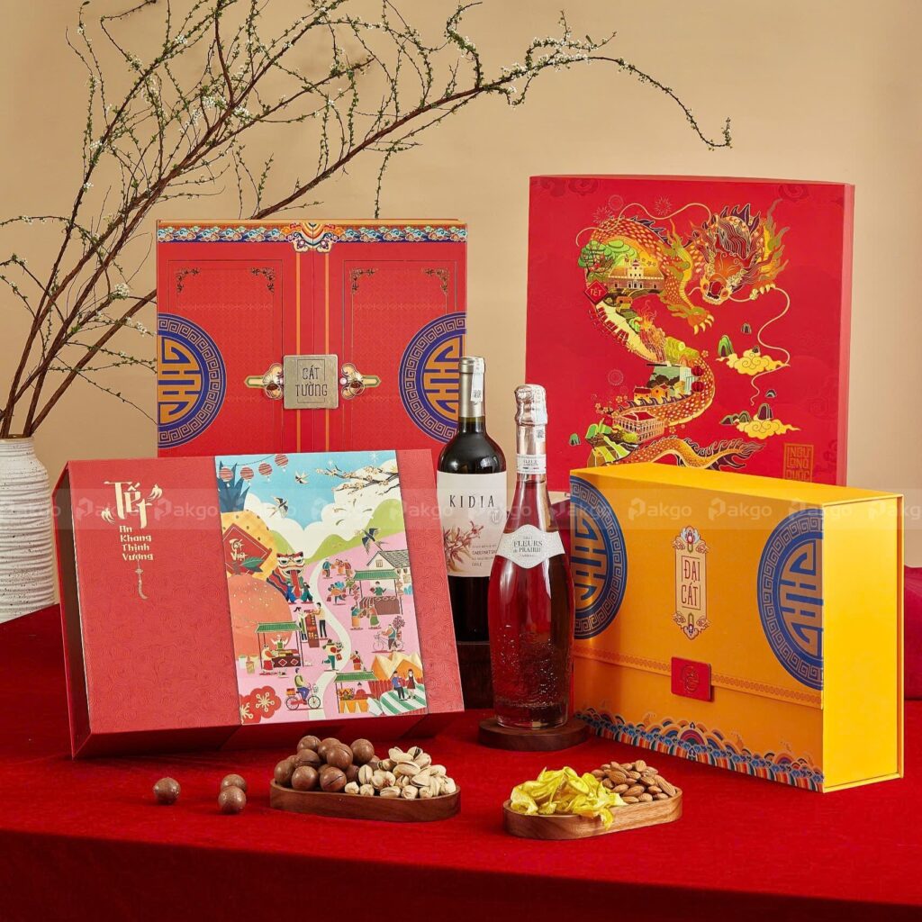 Lưu ý khi tham khảo kích thước hộp quà Tết Lưu ý khi tham khảo kích thước hộp quà Tết