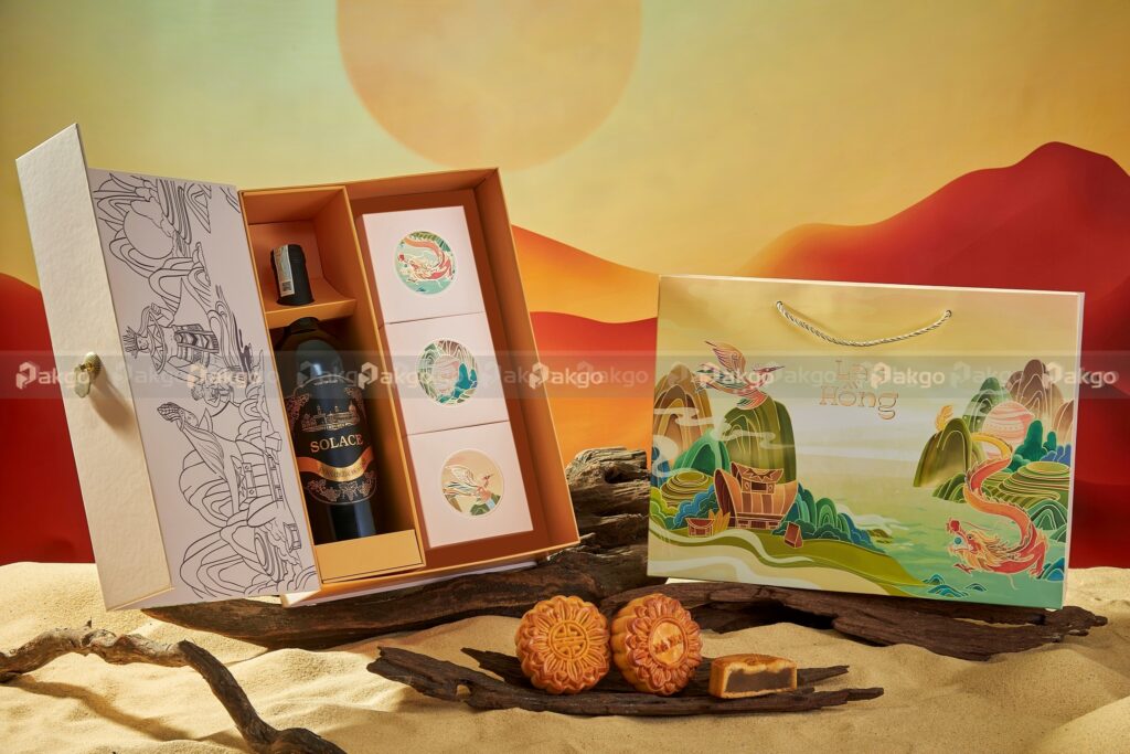 Mẫu bao bì tết Lạc Hồng truyền thống Mẫu bao bì tết Lạc Hồng truyền thống