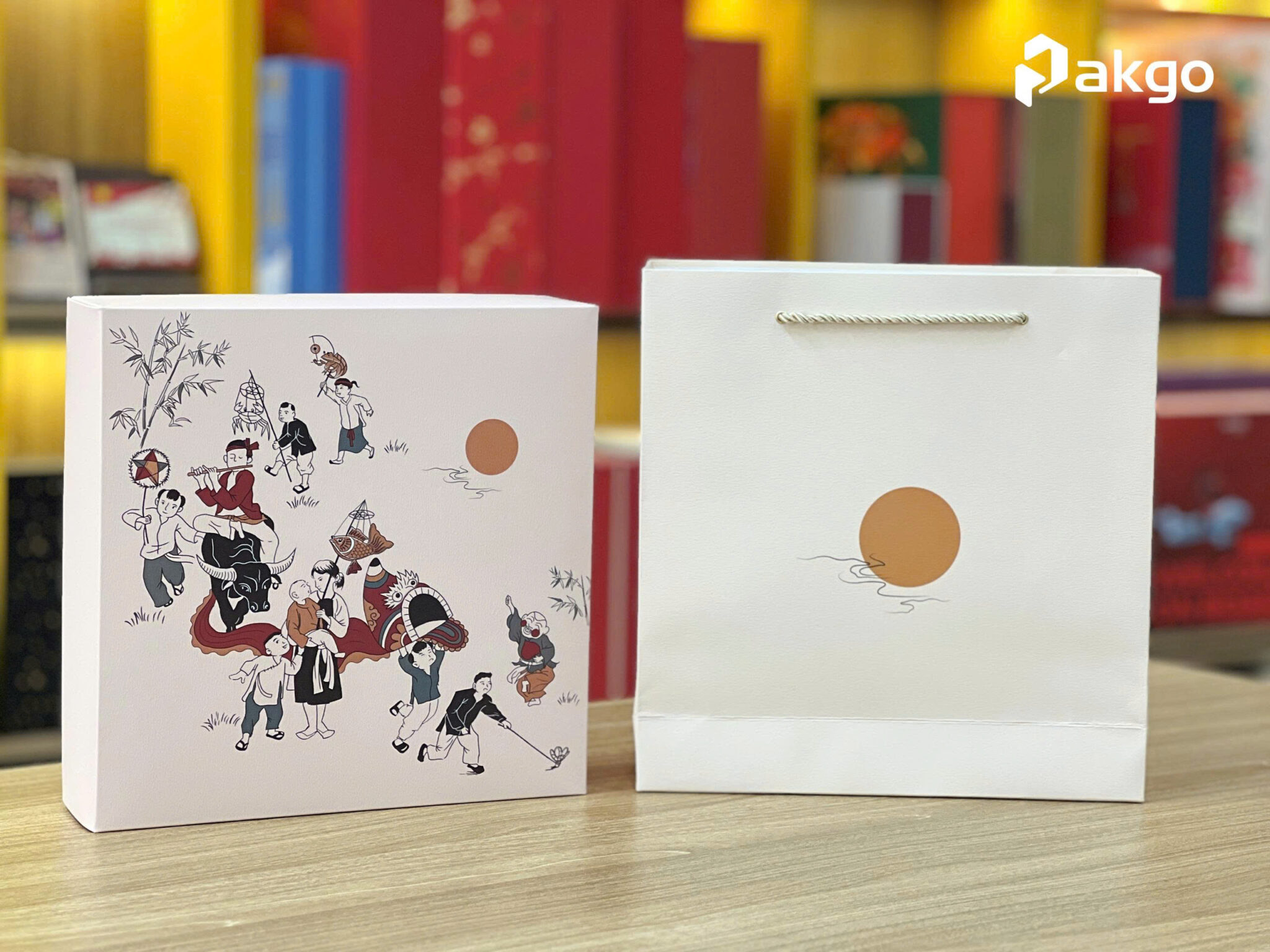 Hộp trung thu 4 bánh mềm Hội Ca