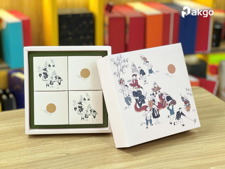 Hộp trung thu 4 bánh mềm Hội Ca